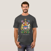 Canada 150 Wapenmunt T-shirt (Voorkant volledig)