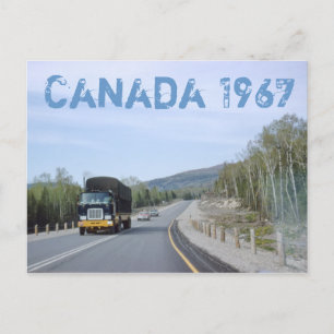 Canada 1962 Road Trip Briefkaart