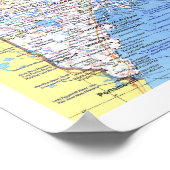 "Canada: 1975 Maine with the Maritime Provinces Poster (Hoek)