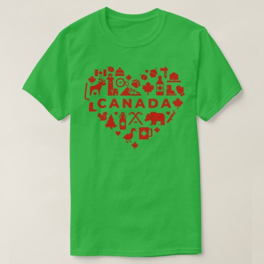 Canada 1 t-shirt (Design voorkant)