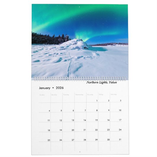 Canada 2022 - Grote agenda Kalender (Jan 2026)