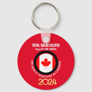 Canada 2024 TOTALE ZONSVERDUISTERING 04.08.2024 Sleutelhanger