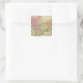 Canada 2 vierkante sticker (Tas)