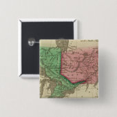 Canada 3 vierkante button 5,1 cm (Voorkant /achterkant)