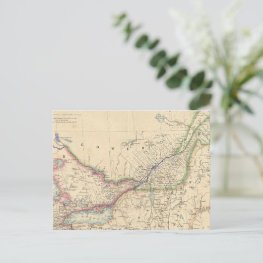 Canada 4 briefkaart (Staand voorkant)