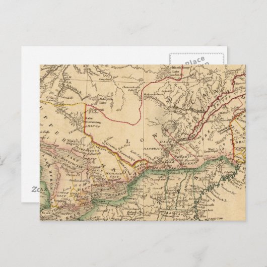 Canada 6 briefkaart (Voorkant / Achterkant)