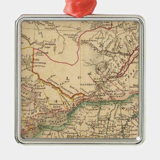Canada 6 metalen ornament (Voorkant)