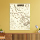 Canada 7 canvas afdruk (Insitu (Woonkamer))