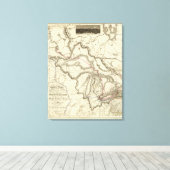 Canada 7 canvas afdruk (Insitu (Houten vloer))