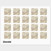 Canada 7 vierkante sticker (Vel)