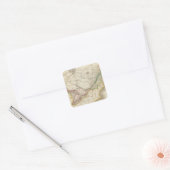 Canada 7 vierkante sticker (Envelop)