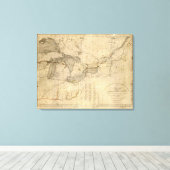 Canada 8 canvas afdruk (Insitu (Houten vloer))