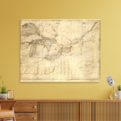 Canada 8 canvas afdruk (Insitu (Woonkamer))