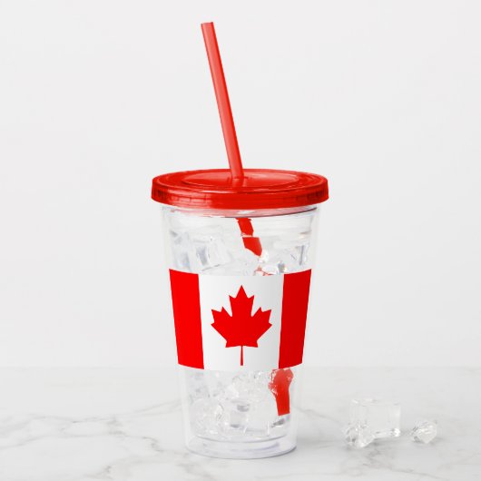 Canada Acryl Drinkbeker (Voorkant ijs)