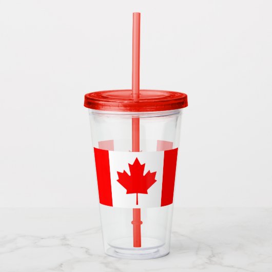 Canada Acryl Drinkbeker (Voorkant)