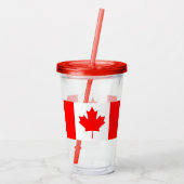 Canada Acryl Drinkbeker (Achterkant)