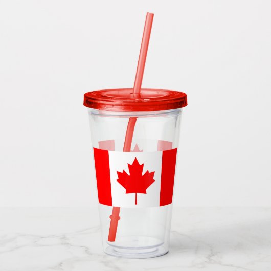 Canada Acryl Drinkbeker (Achterkant)