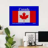 Canada (afdruk) poster (Thuiskantoor)