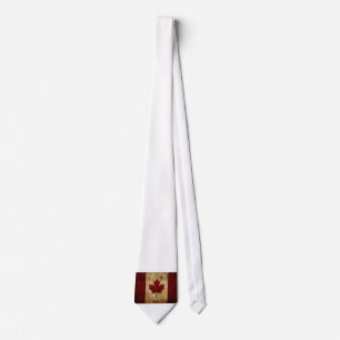 Canada / afgegrungede Vlag Stropdas