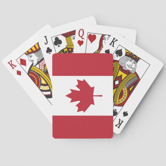 Canada-afspeelkaarten Pokerkaarten (Achterkant)