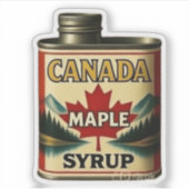 CANADA AHORNSTROOP STICKER (Voorkant)