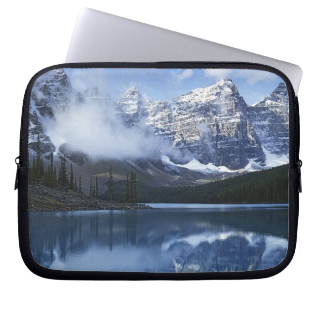 Canada, Alberta, Banff National Park, Lake Laptop Sleeve (Voorkant)