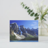 Canada, Alberta, Banff National Park, Moraine Briefkaart (Staand voorkant)
