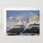 Canada, Alberta, Banff National Park. Uitzicht van Briefkaart (Voorkant / Achterkant)