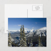 Canada, Alberta, Banff. Uitzichten op de Bow Valle Briefkaart (Voorkant / Achterkant)