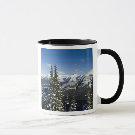 Canada, Alberta, Banff. Uitzichten op de Bow Valle Mok (Rechts)