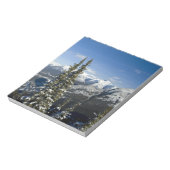 Canada, Alberta, Banff. Uitzichten op de Bow Valle Notitieblok (Linkerzijde)