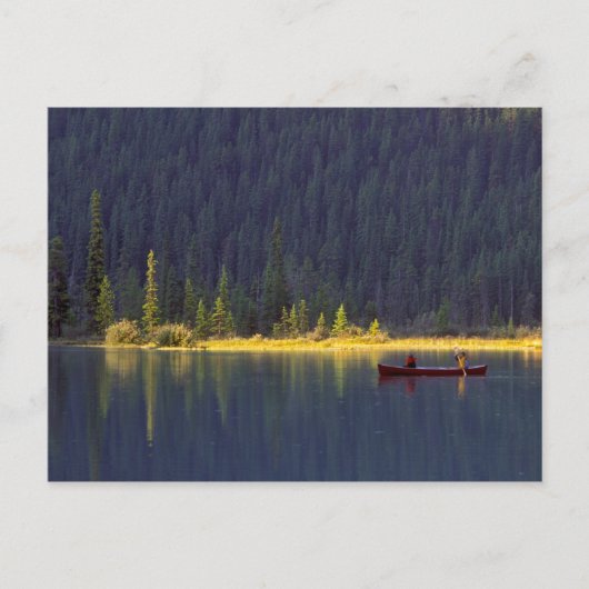 Canada, Alberta, Baniff National Park. Twee jongen Briefkaart (Voorkant)