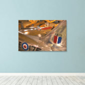 Canada, Alberta, Calgary: Aero Space Museum of Canvas Afdruk (Insitu (Houten vloer))