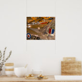 Canada, Alberta, Calgary: Aero Space Museum of Poster (Keuken)