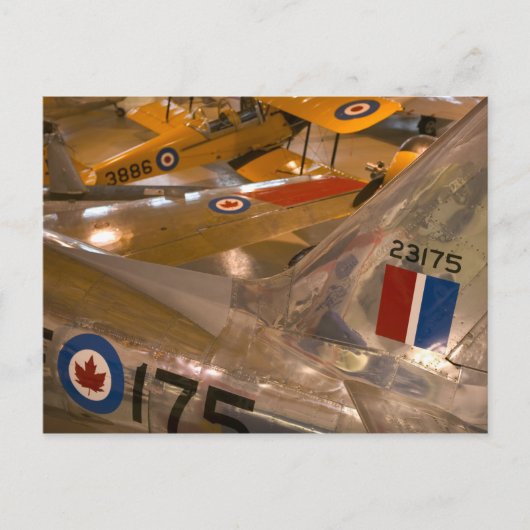 Canada, Alberta, Calgary: Aero Space Museum van Briefkaart (Voorkant)