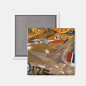 Canada, Alberta, Calgary: Aero Space Museum van Magneet (Voorkant / Achterkant)
