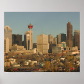 Canada, Alberta, Calgary: City Skyline van 2 Poster (Voorkant)