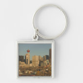 Canada, Alberta, Calgary: City Skyline van 2 Sleutelhanger (Voorkant)