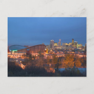 Canada, Alberta, Calgary: City Skyline van 4 Briefkaart