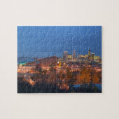 Canada, Alberta, Calgary: City Skyline van 4 Legpuzzel (Horizontaal)