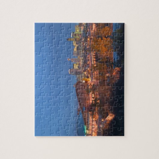 Canada, Alberta, Calgary: City Skyline van 4 Legpuzzel (Verticaal)