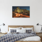 Canada, Alberta, Calgary: Downtown Calgary, Canvas Afdruk (Insitu (Slaapkamer))