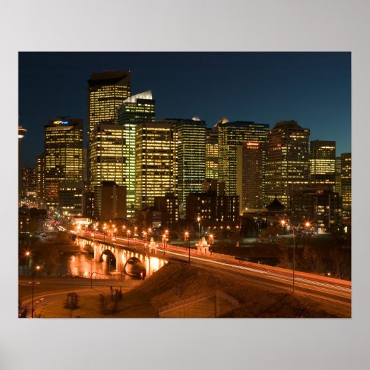 Canada, Alberta, Calgary: Downtown Calgary, Poster (Voorkant)