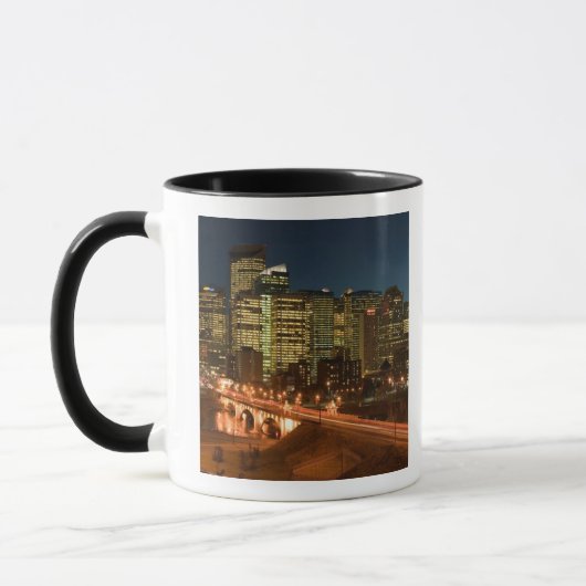 Canada, Alberta, Calgary: het centrum van Calgary, Mok (Links)