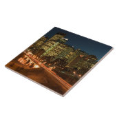 Canada, Alberta, Calgary: het centrum van Calgary, Tegeltje (Zijkant)