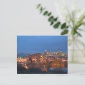 Canada, Alberta, Calgary: Stadsgezicht vanaf 4 Briefkaart (Staand voorkant)