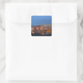 Canada, Alberta, Calgary: Stadsgezicht vanaf 4 Vierkante Sticker (Tas)