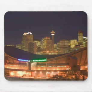 Canada, Alberta, Calgary: Stadsgezicht vanaf Muismat