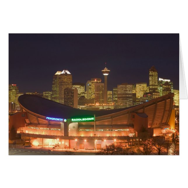 Canada, Alberta, Calgary: Stadsgezicht vanuit (Voorkant Horizontaal)