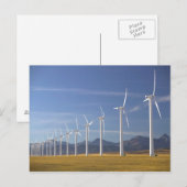 Canada, Alberta, Crowsnest Pass gebied: Cowley Briefkaart (Voorkant / Achterkant)